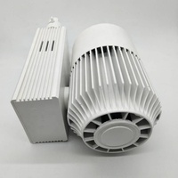 Éclairage commercial LED, projecteur sur rail à focalisation réglable, haute qualité, 30W COB LED, application intérieure