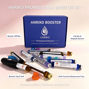 ANRIKO Hydra <b>Kit</b> 4 Bottles Treatment Liquid Ampoule Serums Booster Pen Disposable Tips for Salon Hydra Machine Facial - Product Image 5