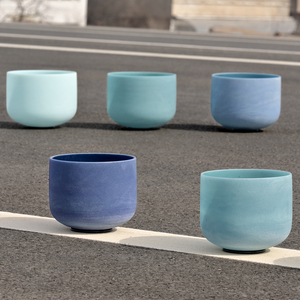 Jinfang Maßgefertigte 440Hz & 432Hz Frequenz Natürliche Edelstein Farbige Klangschalen Quarz-Kristallschalen-Set - Product Image 2