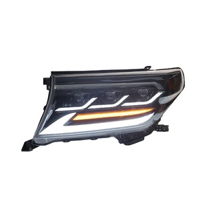 For 07-15 LC200 <b>Headlight</b> Assembly 12V 50W <b>LED</b> Lens Daytime Running Light Turn Signal 12V <b>LED</b> <b>Headlights</b> for 07-15 - Product Image 2