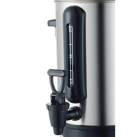 Chaudière à eau électrique en acier inoxydable d'une capacité de 6L à usage domestique/commercial avec urne à eau chaude à thermostat réglable