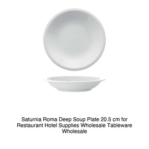 Assiette creuse Roma 20,5 cm Saturnia - Product Image 2