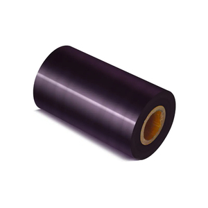 ริบบิ้นเรซิ่นสีดำสำหรับเครื่องพิมพ์ความร้อน ขนาด <span class=keywords><strong>110x300</strong></span> มม. ริบบิ้นหมึกพิมพ์แบบถ่ายโอนความร้อนชนิดแว็กซ์เรซิ่น ขนาด 110 มม. x 300 ม. - Product Image 3