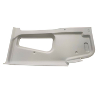 Protection de carrosserie inférieure de voiture en matériaux thermoplastiques et fibre de verre durables pour coffre arrière