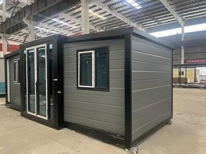 בית מכולה נייד מודרני, מתקפל, מעץ, עם 3 חדרי שינה, ניתן לפירוק, למגורים בדירות ובמשרדים. - Product Image 4