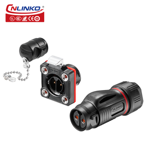 CNLINKO M20 2pin Waterproof IP68 <strong>Connector</strong> PBT Industrial <strong>Plug</strong> <strong>Socket</strong> Male Female Quick Electrical AC Power <strong>Adapter</strong> Connectors - Product Image 4