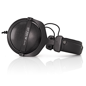 Casque studio supra-auriculaire <span class=keywords><strong>DT770</strong></span> PRO 80 Ohm 250 Ohm en gris. Conception fermée, câblé pour l'enregistrement et le monitoring professionnels - Product Image 3