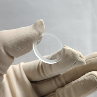 Plano Concave Optical Lens with 1mm Thickness Edge Dia 22mm Optics Glass Lenses Multi Layer Coated for Camera Optics Components