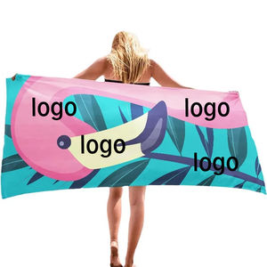 Toalla de playa impresa de microfibra 70*140 Colección en stock Absorbente personalizado para regalos de promoción de toallas de <span class=keywords><strong>Amazon</strong></span> - Product Image 1