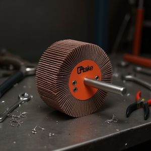 Disco Abrasivo de Láminas Ttake 80x40 mm, Grano 240, Eje de 6 mm, Herramienta de Pulido - Product Image 3