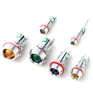 Không thấm nước IP65 thép không gỉ Led kim loại chỉ số ánh sáng 12V 220V đèn tín hiệu màu đỏ/vàng/xanh/Xanh/Trắng - Product Image 2