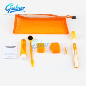 Groothandel Persoonlijke Mondverzorging Tandheelkundige Pvc Tas Draagbare Borstelkit Orthodontische Reisborstelset Netto Tas Tandenborstel Verzorgingsset - Product Image 2