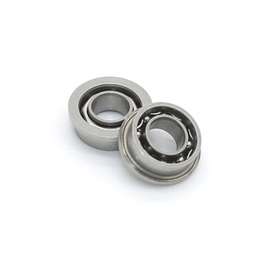SMF144 Open Type Stainless Steel <b>Flange</b> Bearing 3*6/7.5*2.3mm Deep Groove Ball Bearing with <b>Flange</b>-Edge Size 6/2.3mm - Product Image 1