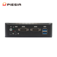 Client léger mini pc sans ventilateur Intel Gemini Lake Embedded J4125/J4105 Dual Lan 4K Display HD VGA Mini pc industriel