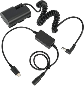 USB-C PD Cable adaptador decodificado ACK-E6 LP-E6 DRE6 para Canon EOS 5D Mark IV II 5DS R 5D4 5D2 5D3 6D 6D2 7D 7D 60D 60Da 70D 80D <span class=keywords><strong>90D</strong></span> - Product Image 1