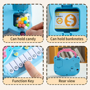 Juguete Electrónico Portátil de Música con Luces de Pato y Dinosaurio para Niños, con Divertidos Sonidos de Piano para la Educación de Niños y Niñas - Product Image 3
