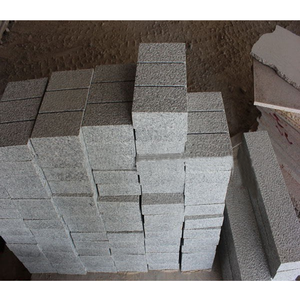 Trung Quốc Đá Tự Nhiên Granite G603 Lát Đá Patio Pavers, Ánh Sáng Màu Xám Granite Cube Stone 10x10 - Product Image 1