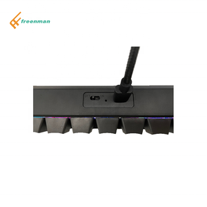 Freenman <span class=keywords><strong>Mini</strong></span> Kích Thước Teclados Hotswap Chuyển Đổi RGB Cơ Khí 65 Phần trăm Bàn Phím Không Dây F K68 Bàn Phím USB ABS Noebby K5 Rất Nhiều Nghệ Thuật - Product Image 6