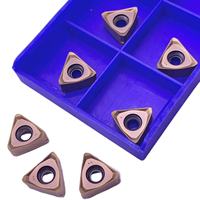 Plaquettes de fraisage faciales indexables TNMU120708PER TNMU 120708 TNMU pour l'acier inoxydable, outils de coupe de métaux, tour CNC