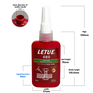 Nhanh chóng làm khô nhiệt độ cao chống rò rỉ chủ đề Locker 680 kỵ khí chủ đề khóa - Product Image 3