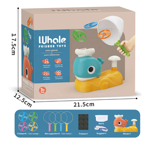 Lanceur de disque volant UFO, attrape et lance par le <span class=keywords><strong>pied</strong></span>, jouet de sport de plein air pour enfants, ensemble de disques volants - Product Image 2