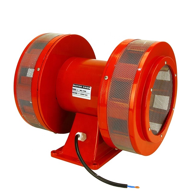 VKSELE Red Aluminum Motor Siren MS-790 Wireless Fire Alarm AC230V/AC110V Small Industrial Indoor Use Other Electrical Equipment