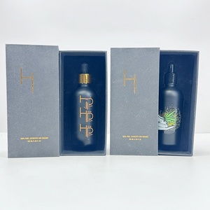 Delicate Appearance 30Ml 60ml 1Oz Glass <b>Dropper</b> <b>Bottle</b> With Box Serum <b>Dropper</b> <b>Bottle</b> Paper Box With Custom Logo and Paper Box - Product Image 2