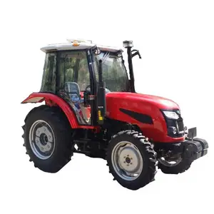 Resmi Model tarım makinesi fiyat 90 Hp 4WD çiftlik traktörü LT904 fabrika fiyatı ile satış