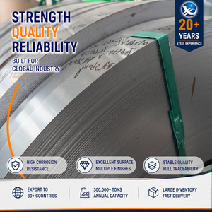 Premium Quality ISO Certified Welding 316L 321 Anti Fingerprint 1 0mm 1250mm EN 10088 Stainless Steel Strip - Product Image 1