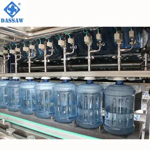 Machine de remplissage de liquide de bouteille d'eau Pure automatique 3 en 1, prix d'usine, 3 gallons, 5 gallons