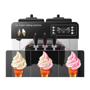 Popular Table and Vertical Type 3 Flavors Commercial Stainless Steel Soft <b>Ice</b> <b>Machine</b> for Sale Serve <b>Machines</b> Home <b>Ice</b> Mak - Product Image 2