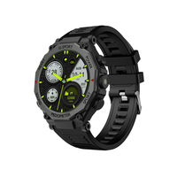 Montre connectée sport à chargement magnétique, écran tactile IPS, boîtier en alliage, autonomie de 5 à 10 jours, bracelet en silicone pour contrôle via application
