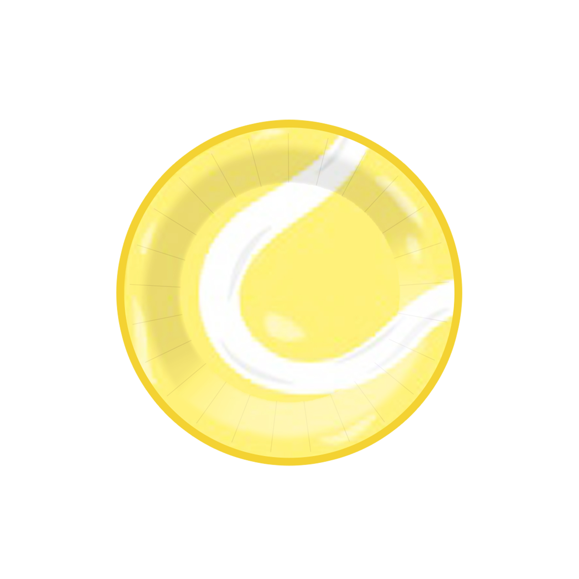 Assiette en carton de 9 pouces