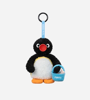 Pour MART 100% Original bébé Molly X Pingu heureux pêche mystère aveugle boîte 1/72 échelle unisexe en peluche PVC peluche jouet