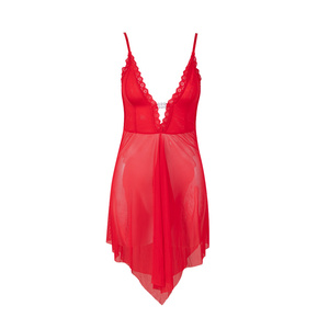 Abito in Lingerie di <span class=keywords><strong>pizzo</strong></span> in maglia con fionda da donna Sexy europea e americana attraente gonna <span class=keywords><strong>corta</strong></span> - Product Image 4