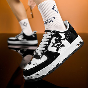 Zapatillas <span class=keywords><strong>Retro</strong></span> Estilo SB de Alta Gama - Negro Blanco <span class=keywords><strong>Panda</strong></span>/Gris Sombra Baja/Rojo Vino, Zapatos Casuales Unisex para Hombre y Mujer - Product Image 2