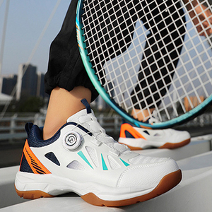 <span class=keywords><strong>Scarpe</strong></span> <span class=keywords><strong>da</strong></span> Badminton Indoor di Alta Qualità, Sneakers <span class=keywords><strong>Basse</strong></span> con Fibbia Girevole, Ammortizzanti e Leggere per Allenamento di Tennis <span class=keywords><strong>da</strong></span> Tavolo e <span class=keywords><strong>Pallavolo</strong></span> - Product Image 5