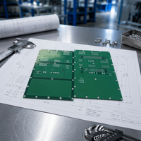 Carte de circuit imprimé (MCPCB) pour onduleur de climatiseur, composants d'éclairage LED, PCB assemblé 10 couches, guitare électrique Dean ML, ventilateur BLDC