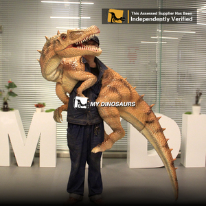 Disfraz <span class=keywords><strong>de</strong></span> Dinosaurio Realista MY-Dino, Marioneta Animatrónica Controlada a Mano - Product Image 3