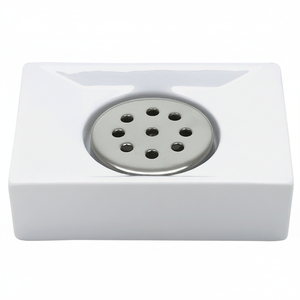 Collezione Spirella Quadro, Portasapone 3,5 x 11,0 x 8,0 cm, Porcellana, Bianco - Product Image 2