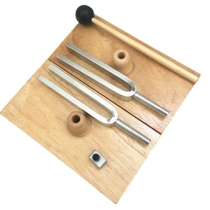 Ensemble de diapasons vibratoires pour démonstration de résonance sonore 440 Hertz, outil pédagogique, vente en gros - Product Image 3