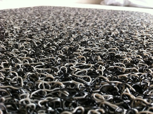 Alfombrilla para suelo <span class=keywords><strong>de</strong></span> coche <span class=keywords><strong>de</strong></span> bobina <span class=keywords><strong>de</strong></span> Pvc con respaldo <span class=keywords><strong>de</strong></span> uñas, alfombrilla redonda Lisa para aparcamiento <span class=keywords><strong>de</strong></span> coches para exteriores, alfombrilla a prueba <span class=keywords><strong>de</strong></span> agua hecha a máquina para exteriores - Product Image 4