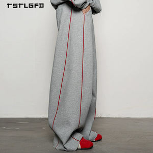 Ensemble de survêtement sportif rétro pour homme, imprimé avec strass, haut à col montant zippé, pantalon rayé, en polaire écologique à double couche 2 - Product Image 4