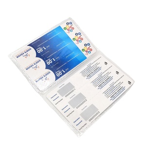 บัตรขูดกระดาษหลาย PINS พร้อมรหัสพินและหมายเลขซีเรียล - Product Image 1