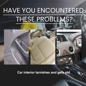 Pâte de revêtement de rénovation intérieure Nettoyage de sièges de tableau de bord intérieur Pâte de revêtement de polissage d'entretien anti-poussière - Product Image 4