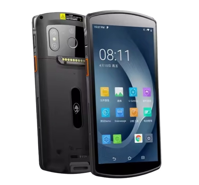 DT50 Handheld Rugged PDA Mobile Computer IP65 Android 9.0 Waterproof Octa-core 5.7" Display 6000mAh Battery 4G+64G in Stock