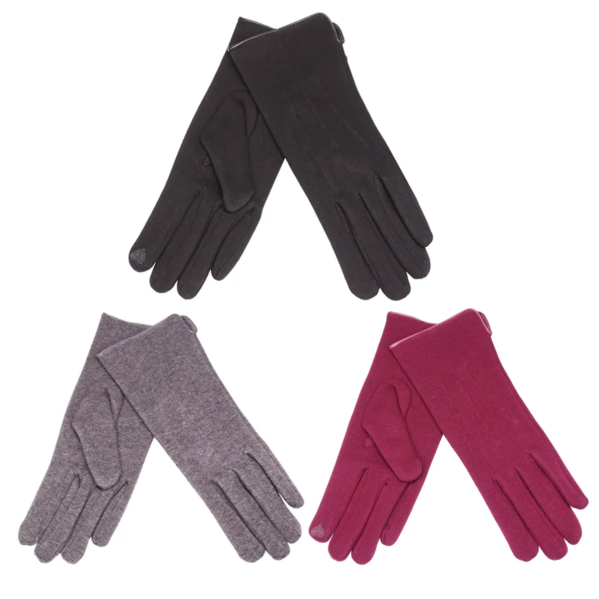 Warm Winter Ladies Touch Screen Daily Fashion Gloves