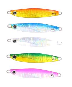 Jigging Pro Metal Jigs 30g 40g 60g, <span class=keywords><strong>Esche</strong></span> Artificiali in Metallo a Cucchiaio per la Pesca al Kingfish in Acqua Salata - Product Image 2