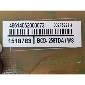 Hisense Refrigerator <b>Control</b> Board BCD 258 225TDAC WS Computer Motherboard WS1519716 - Product Image 2