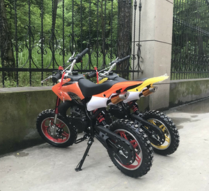 Mini <span class=keywords><strong>Moto</strong></span> Elettrica per Bambini <span class=keywords><strong>con</strong></span> Motore a 2 Tempi da 49cc, Velocità Massima 40-60km/h, Capacità di Carico 75kg - Product Image 2